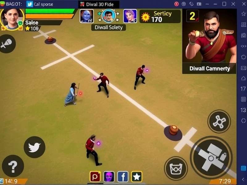 Volley Gladiator India War Diwali Event